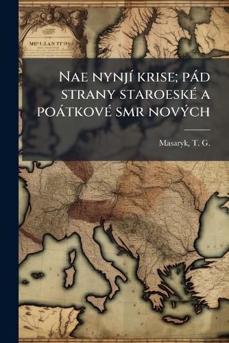 Cover image for Nae Nynj Krise; P D Strany Staroesk a Po Tkov Smr Nov Ch