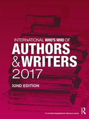 Cover image for International Who's Who of Authors and Writers 2017