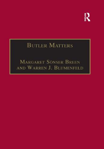 Cover image for Butler Matters: Judith Butler's Impact on Feminist and Queer Studies