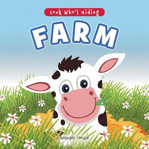 Look Who's Hiding Farm Pull the Tab Novelty Books for Children