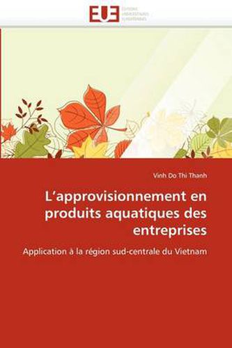 Cover image for L'Approvisionnement En Produits Aquatiques Des Entreprises