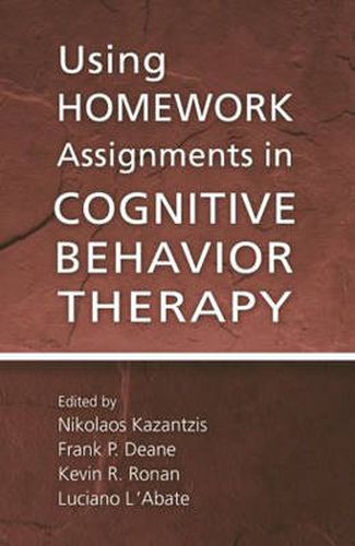 Cover image for Using Homework Assignments in Cognitive Behavior Therapy