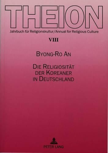 Cover image for Die Religiositaet Der Koreaner in Deutschland