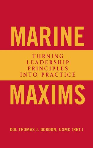 Cover image for Marine Maxims