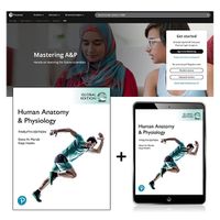 Cover image for Human Anatomy and Physiology + Mastering with Pearson eText