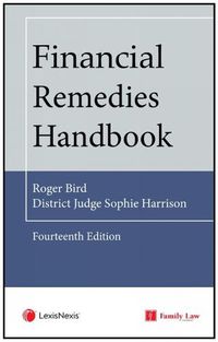 Cover image for Financial Remedies Handbook 14th Edition