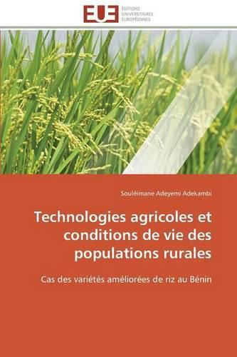 Cover image for Technologies Agricoles Et Conditions de Vie Des Populations Rurales