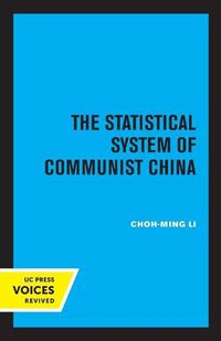 Cover image for The Statistical System of Communist China