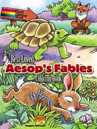 Cover image for Best-Loved Aesop's Fables Coloring Book