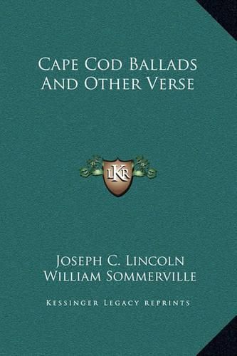 Cover image for Cape Cod Ballads and Other Verse