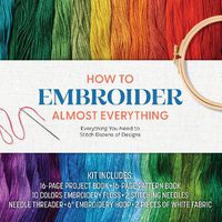 Cover image for How to Embroider Almost Everything