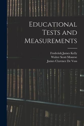 Cover image for Educational Tests and Measurements