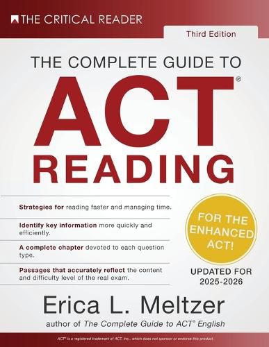 Cover image for The Complete Guide to ACT(R) Reading, 3rd Edition