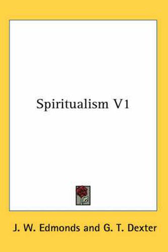 Cover image for Spiritualism V1