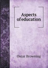 Cover image for Aspects of education