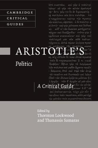 Cover image for Aristotle's Politics: A Critical Guide