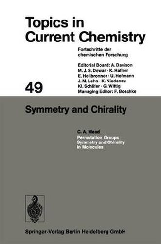 Cover image for Symmetry and Chirality