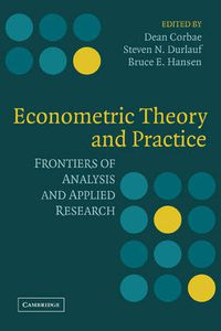 Cover image for Econometric Theory and Practice: Frontiers of Analysis and Applied Research