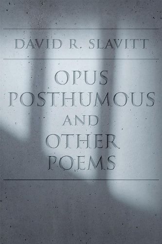 Cover image for Opus Posthumous and Other Poems