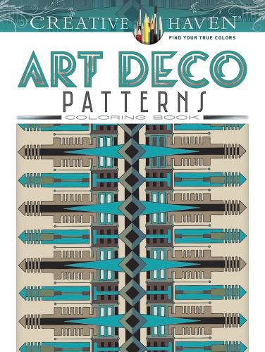 Cover image for Creative Haven Art Deco Patterns Coloring Book