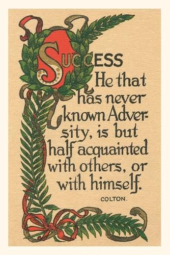 Cover image for Vintage Journal Success, Colton Quote