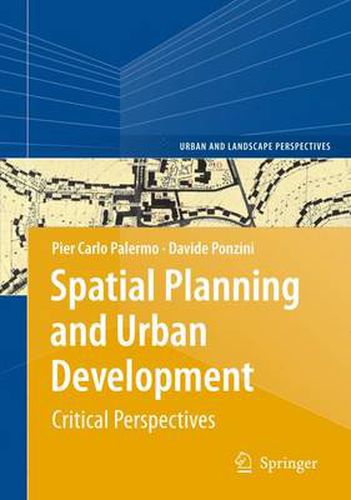 Cover image for Spatial Planning and Urban Development: Critical Perspectives