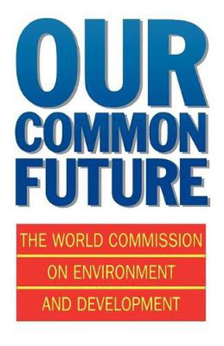 Cover image for Our Common Future