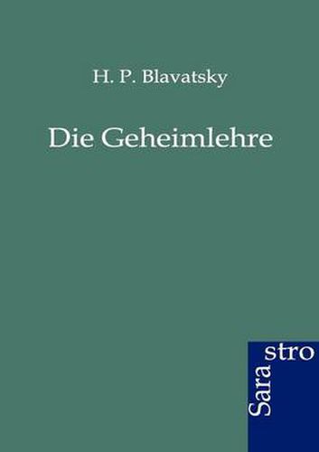 Cover image for Die Geheimlehre