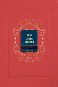 Cover image for Burn After Writing (Coral)