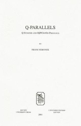 Cover image for Q-Parallels: Q-synopsis and IQP/CritEd Parallels