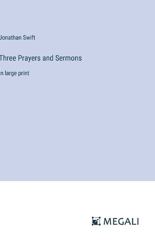 Cover image for Three Prayers and Sermons