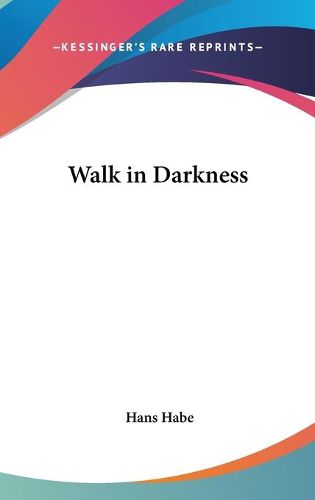 Cover image for Walk in Darkness