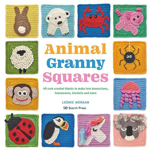 Cover image for Animal Granny Squares