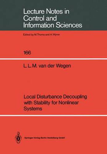 Cover image for Local Disturbance Decoupling with Stability for Nonlinear Systems