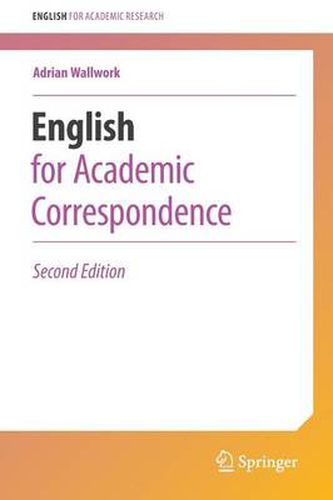 Cover image for English for Academic Correspondence