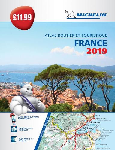 Cover image for France 2019 - PB Tourist & Motoring Atlas: Tourist & Motoring Atlas A4