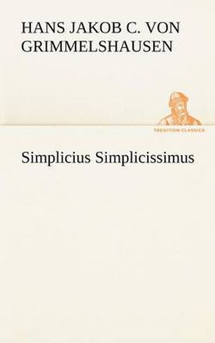 Cover image for Simplicius Simplicissimus