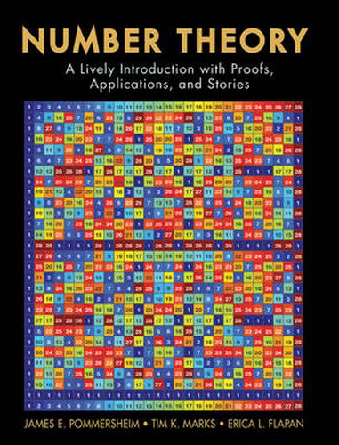 Cover image for Number Theory: A Lively Introduction with Proofs, Applications, and Stories