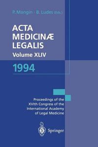 Cover image for Acta Medicinae Legalis 1994