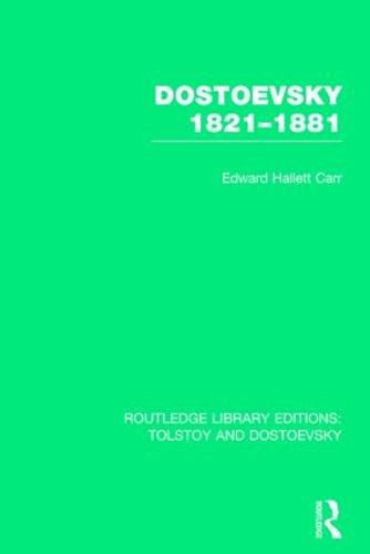 Cover image for Dostoevsky 1821-1881