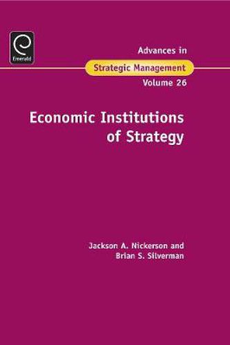 Cover image for Economic Institutions of Strategy