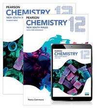 Cover image for Pearson Chemistry 12 New South Wales Student Book, eBook and Skills & Assessment Book
