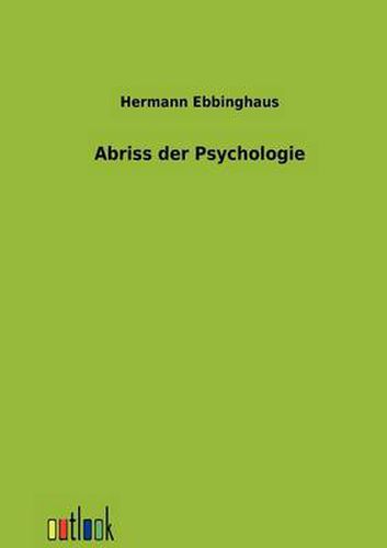 Cover image for Abriss der Psychologie