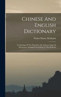 Cover image for Chinese And English Dictionary