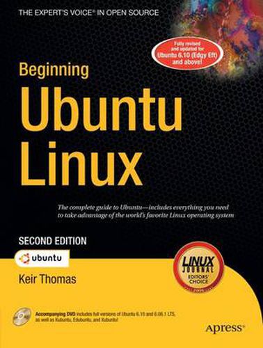 Cover image for Beginning Ubuntu Linux: From Novice to Professional