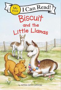Cover image for Biscuit and the Little Llamas