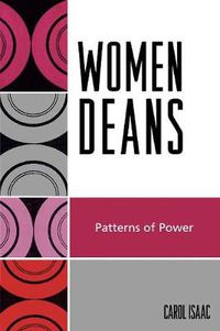 Cover image for Women Deans: Patterns of Power