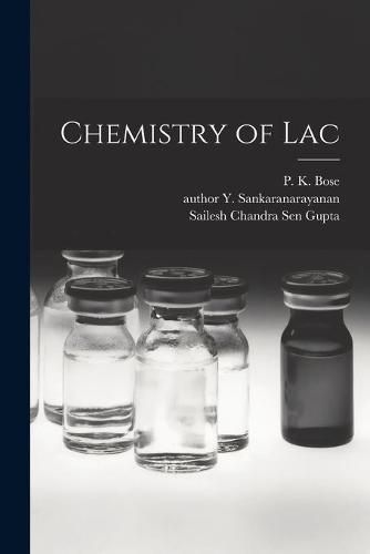 Cover image for Chemistry of Lac