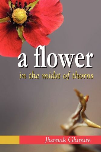 Cover image for A Flower in the Midst of Thorns: Autobiographical Essays by Jhamak Ghimire