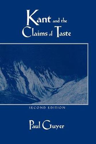 Cover image for Kant and the Claims of Taste